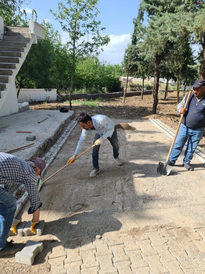 MEZARLIK DÜZENLEME VE YENİLEME ÇALIŞMAMIZ