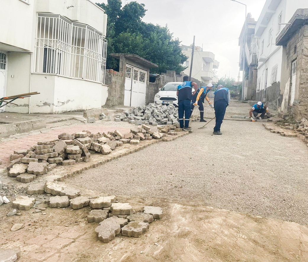 KİLİT BETON PARKE TAŞI DÖŞEME VE BORDÜR ÇALIŞMAMIZ