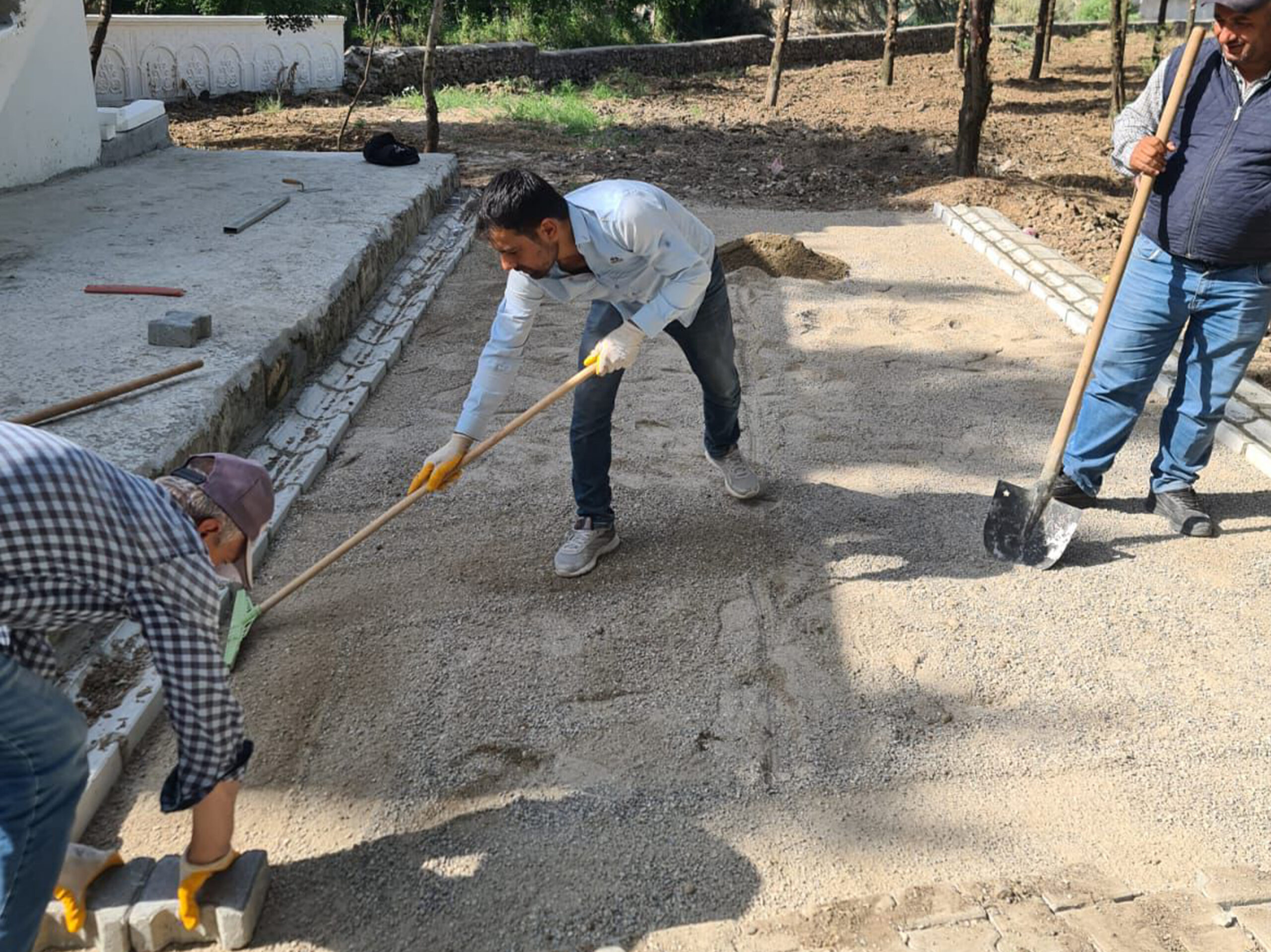 MEZARLIK PEYZAJ VE YENİLEME SEÇİM VAADİMİZİ DAHA GERÇEKLEŞTİRDİK..